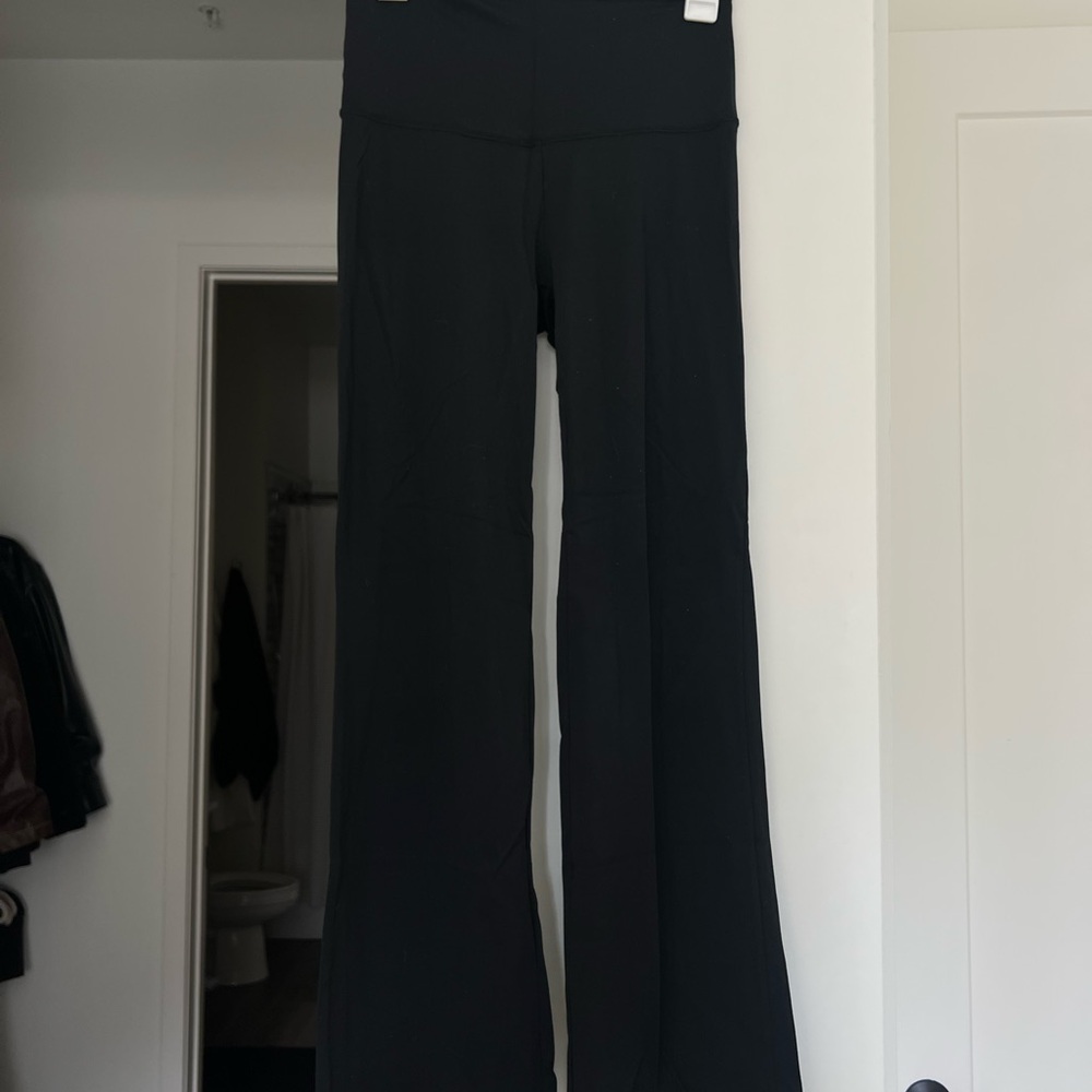 Women's Black High-Waisted Yoga Pants